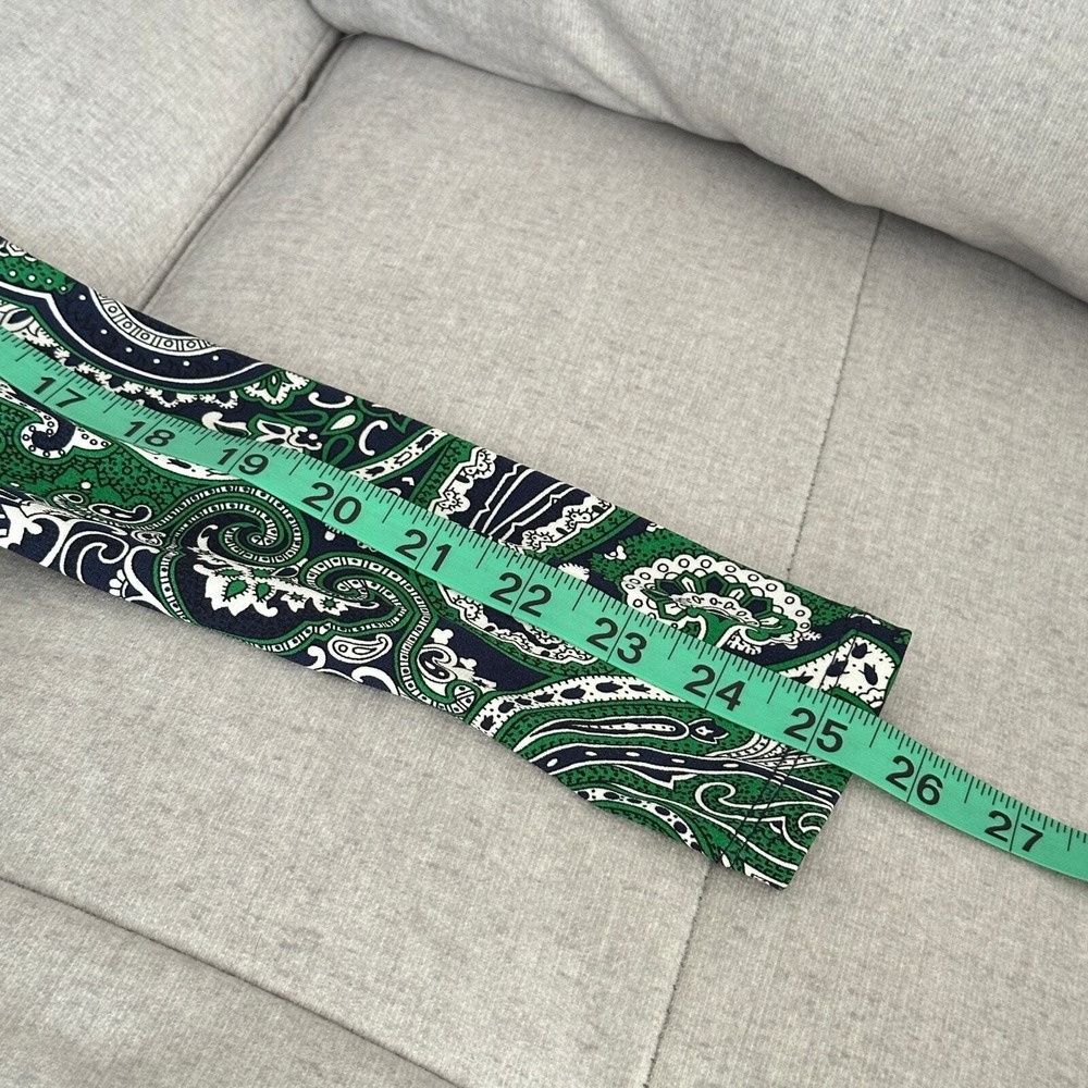 MICHAEL Michael Kors Dress Sz Small Paisley Mini Long‎ Sleeve Boho Hippie - Picture 11 of 13